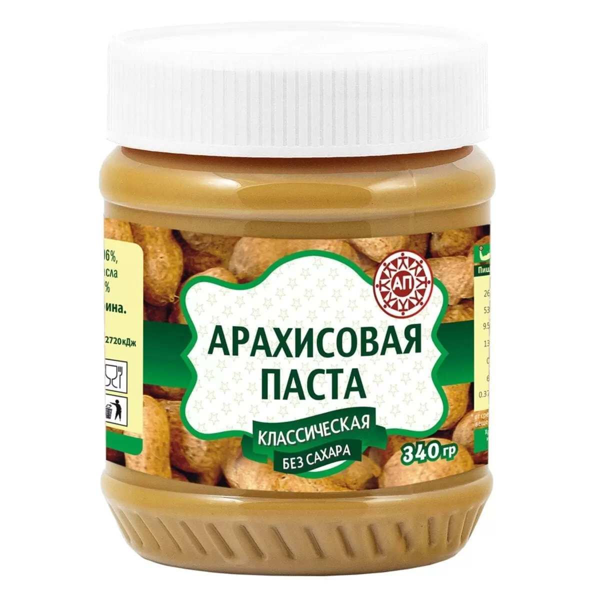 Арахисовая паста АП Vegan, без сахара 340гр купить с доставкой в Атырау -  №➀ - Интернет-магазин детский товаров TinyToy