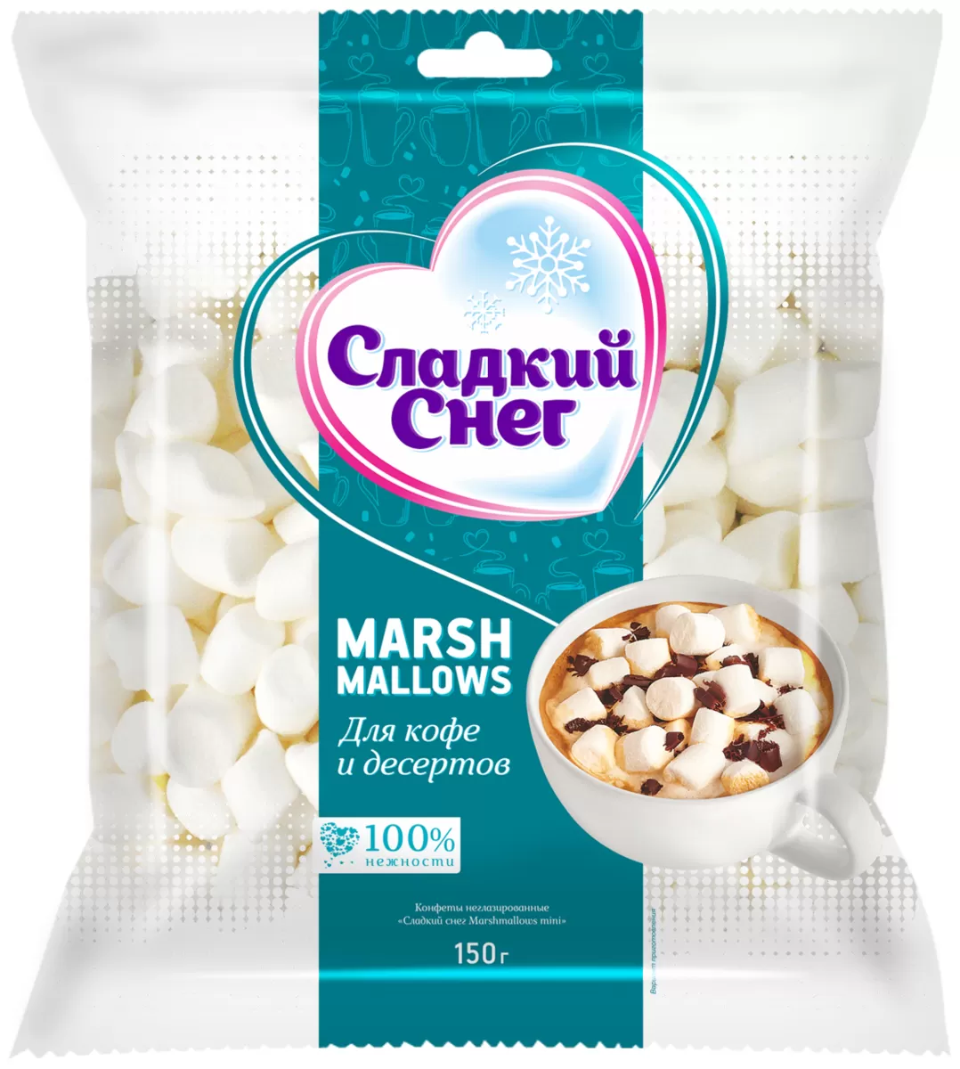 Сладкий снег Marshmallows mini